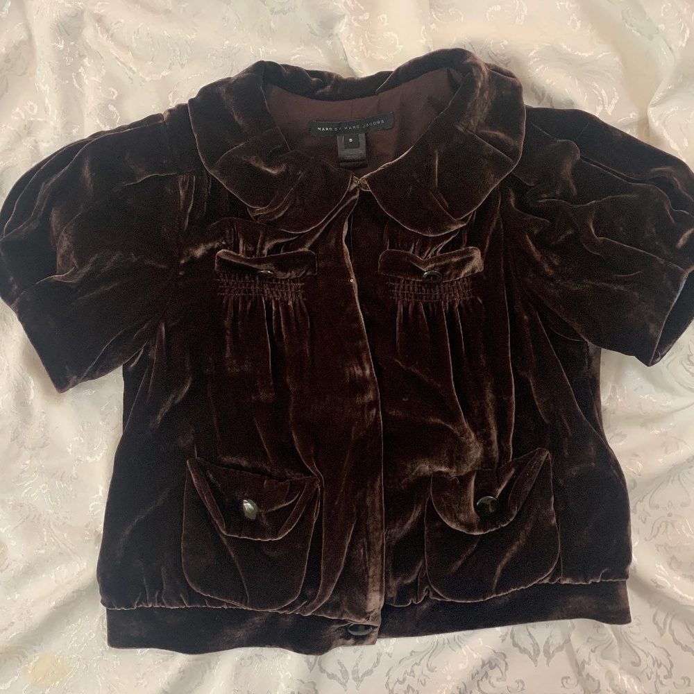 Marc by Marc Jacobs Velvet Top